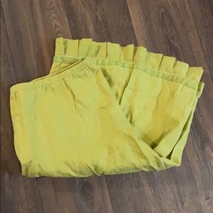 J Jill green/yellow skirt